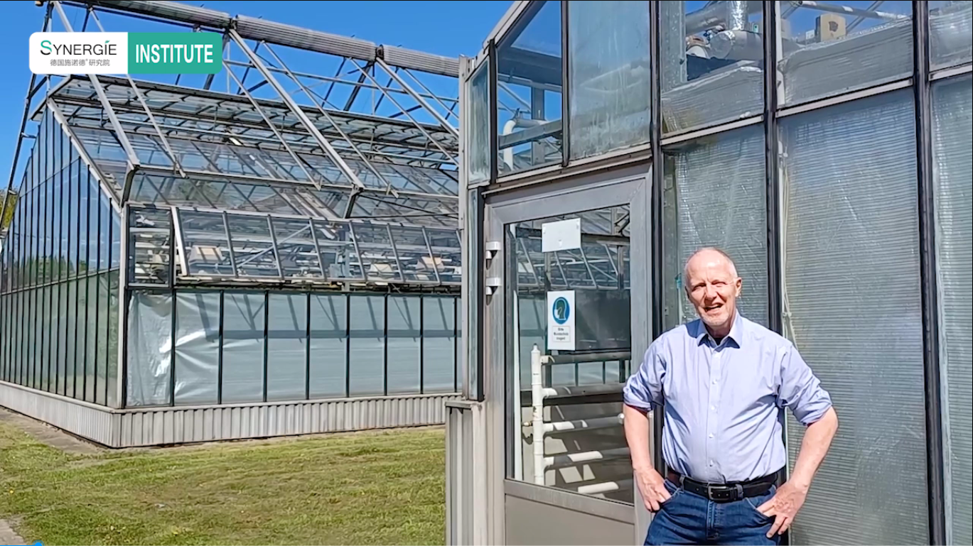 Entering the Synernie Demonstration Station in Germany